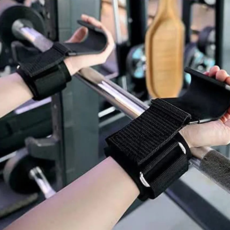Wrist Grip Pull-Up Gloves — Neoprene Deadlift & Weightlifting Support