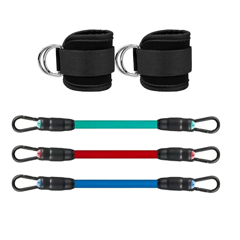 Ankle Straps Resistance Bands Set — Hip & Glute Trainer for Men & Women