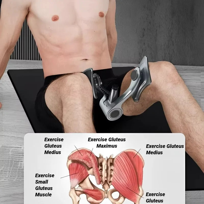 Pelvic Floor & Inner Thigh Trainer — Kegel Exercise Equipment for Men
